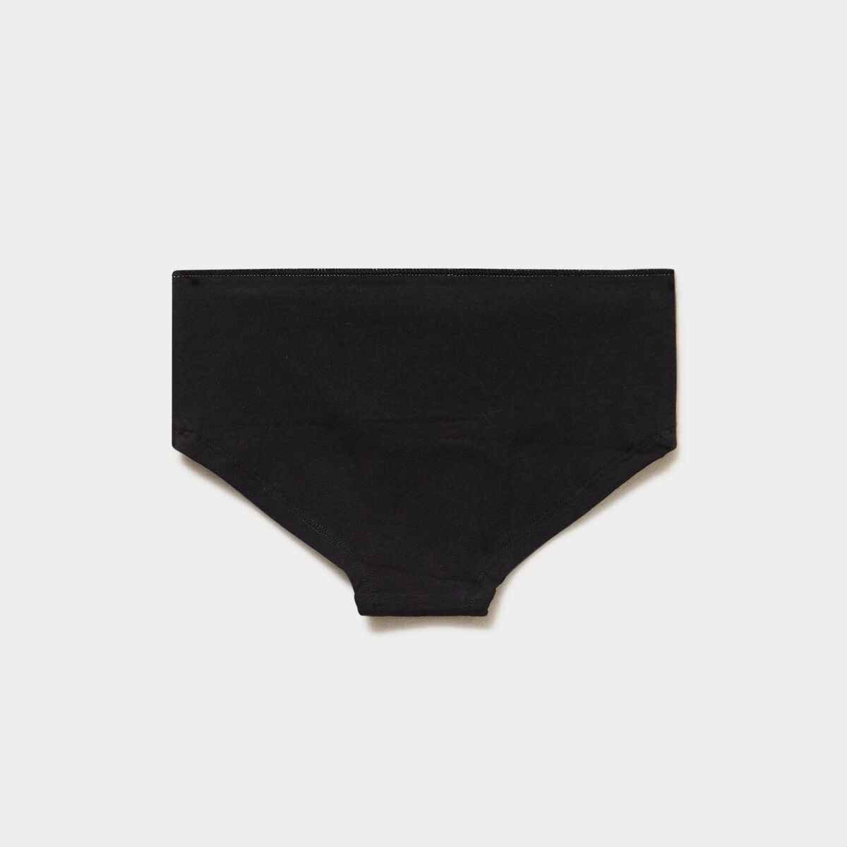 Lot 5 shortys coton majoritaire noir fille