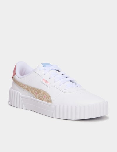 Baskets &agrave; lacets Puma Carina 3 sable fille