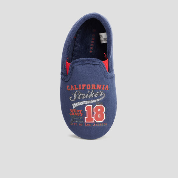 chaussons creeks motif california bleu marine garcon Chaussons Creeks motif California bleu marine garçon