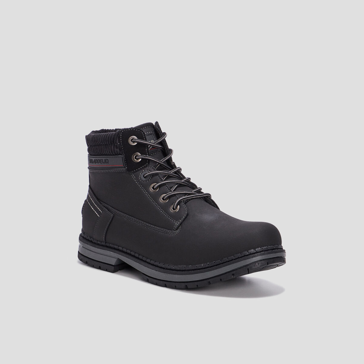 Bottines semelle crant&eacute;es noir homme