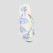 Tongs d&eacute;tails paillet&eacute;s Wamea Beach multicolore fille