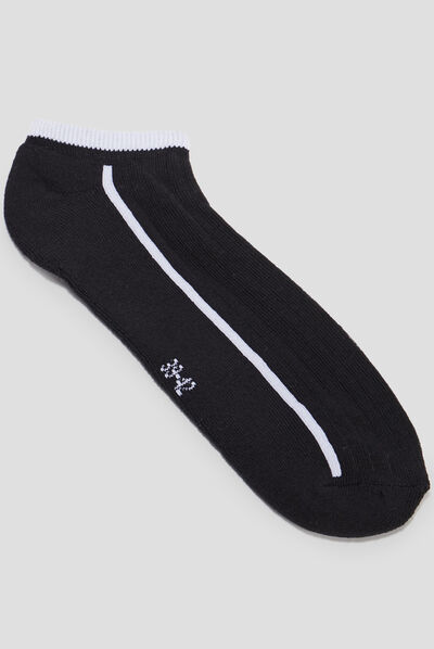 Lot 4 paires de chaussettes noir homme
