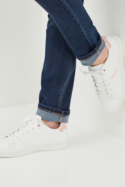 Tennis à lacets Ellesse blanc femme