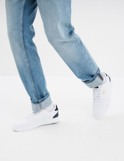 Tennis Puma Shuffle blanc homme