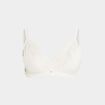 Soutien-gorge triangle blanc femme