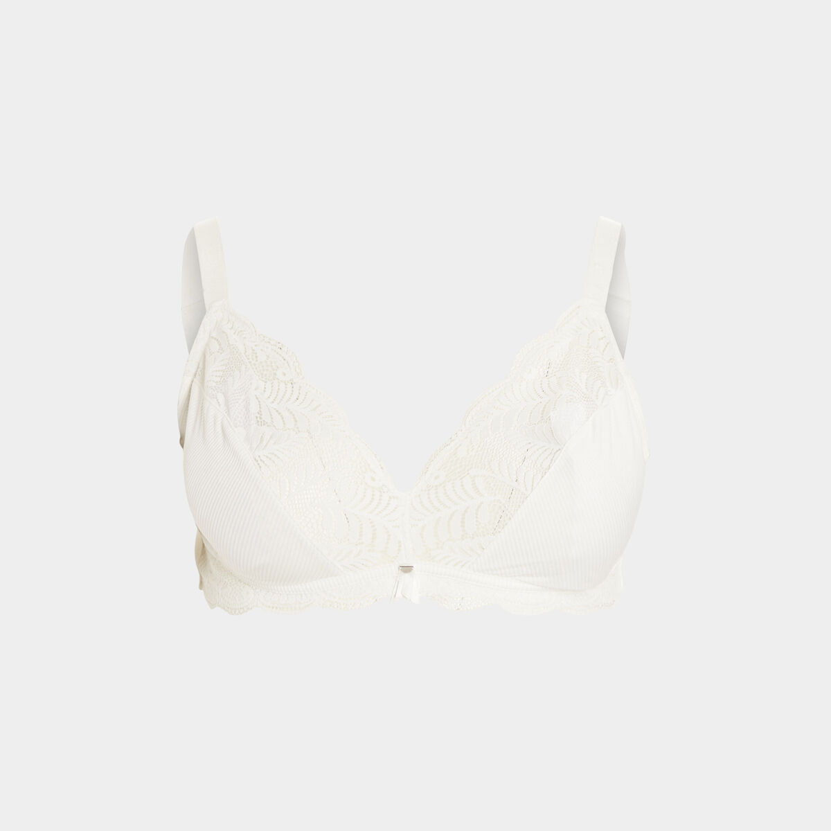 Soutien-gorge triangle blanc femme