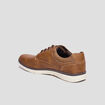 Derbies à lacets marron homme