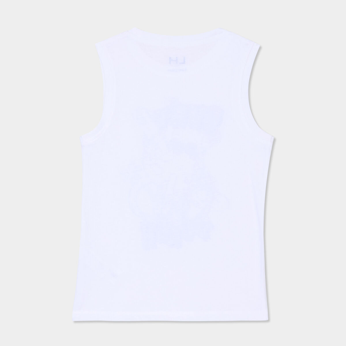 Ensemble débardeur et short coton blanc garçon