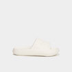 Claquettes matelassées Wamea Beach blanc femme
