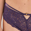 Shorty en dentelle violet femme
