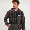 Sweat hoodie 1 poche &agrave; capuche UFC noir homme