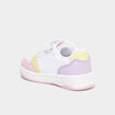 Tennis basses &agrave; scratchs multicolore b&eacute;b&eacute; fille