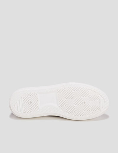Baskets montantes en toile Creeks noir femme