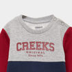Ensemble de jogging sweat et pantalon bleu marine b&eacute;b&eacute; gar&ccedil;on