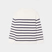 Pull marinière épaule boutonnée Creeks ecru fille