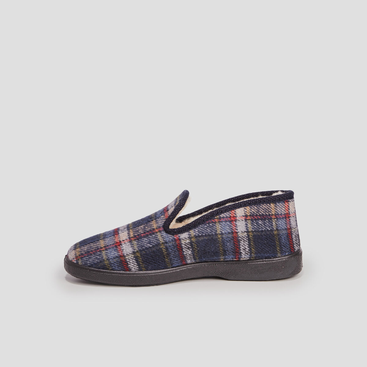 Chaussons bleu marine homme