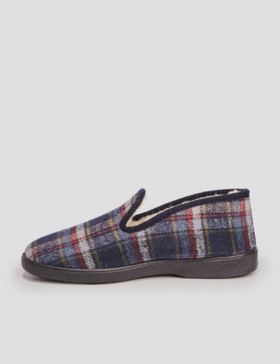 Chaussons bleu marine homme