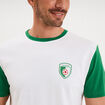 T-shirt maillot de football Alg&eacute;rie blanc mixte