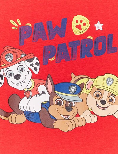 Ensemble pyjama pantalon Pat Patrouille rouge garçon