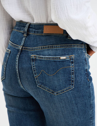 Jeans flare 5 poches Creeks denim dirty femme