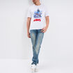 T-shirt coton Les Dents de la mer blanc homme