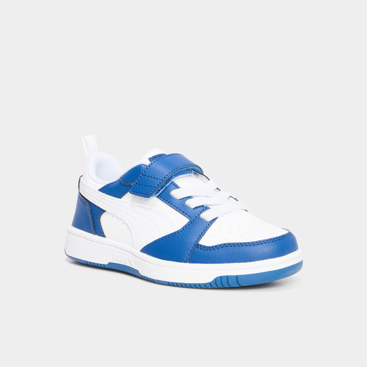 Tennis basses à lacets Puma V6 bleu roi garçon
