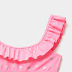 Maillot de bain 2 pi&egrave;ces rose fluo fille