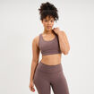 Brassi&egrave;re de sport dos nageur mauve femme