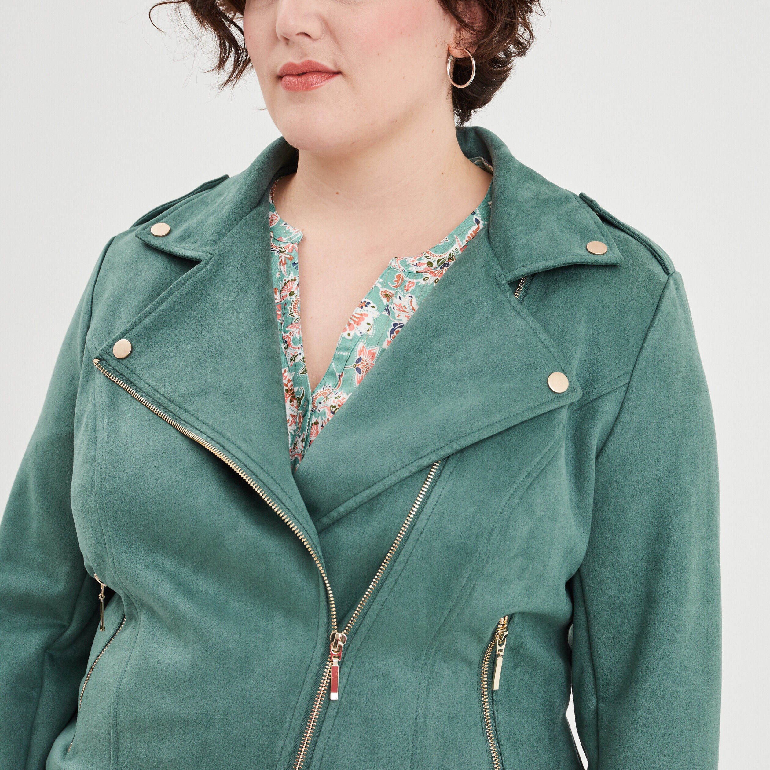 Vestes et blousons grande taille femme pas cher La Halle