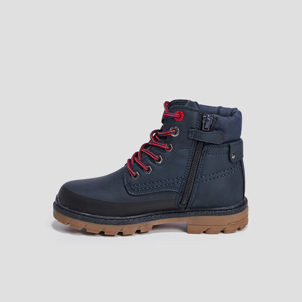 bottines a lacets levis bleu marine garcon Bottines à lacets Levi's bleu marine garçon