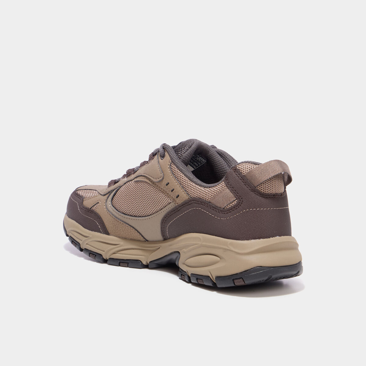 Baskets running semelle m&eacute;moire de forme sable homme