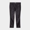 Pantalon slim paillet&eacute; 5 poches noir femme grande taille