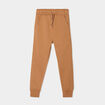 Pantalon de jogging molleton camel gar&ccedil;on