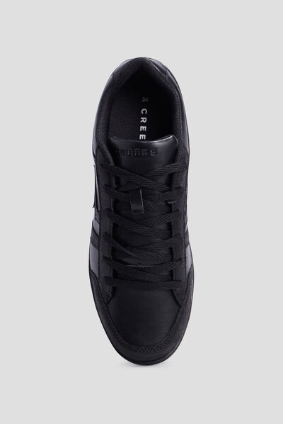 Baskets tennis Creeks noir femme