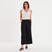 Débardeur col en V sans manches rose clair femme