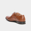 Derbies à lacets marron cognac homme