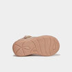 Bottillons zippés avec lacets marron bébé garçon