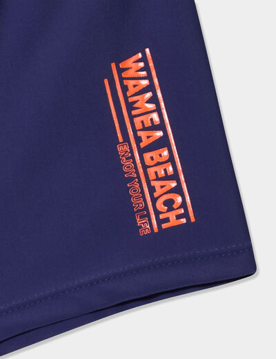 Boxer de bain bleu marine garçon