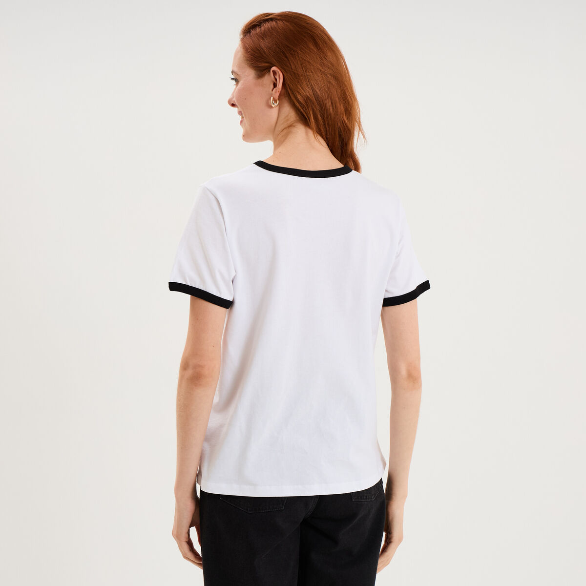 T-shirt coton Le diable en Prada blanc femme