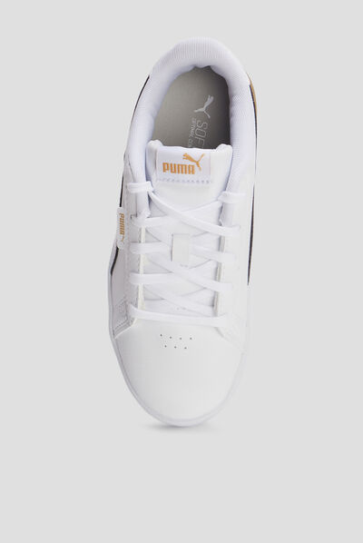 Tennis à lacets Puma Jada Olympic blanc fille