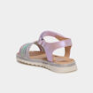 Sandales &agrave; paillettes multicolore fille