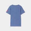 T-shirt manches courtes Naruto Kakashi bleu garçon