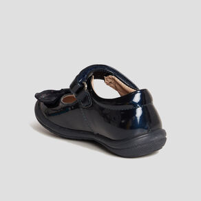 babies vernies a noeuds noir fille Babies vernies à noeuds noir fille