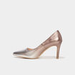 Escarpins vernis à talons Mosquitos marron foncé femme