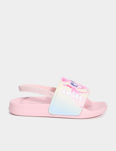 Mules de plage Stitch multicolore fille