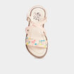Sandales rose clair fille