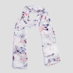 Foulard blanc femme