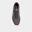 Baskets &agrave; lacets en cuir Puma Club II gris fonc&eacute; homme