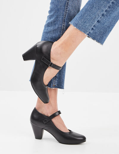 Escarpins babies noir femme
