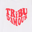 T-shirt manches courtes coton blanc gar&ccedil;on